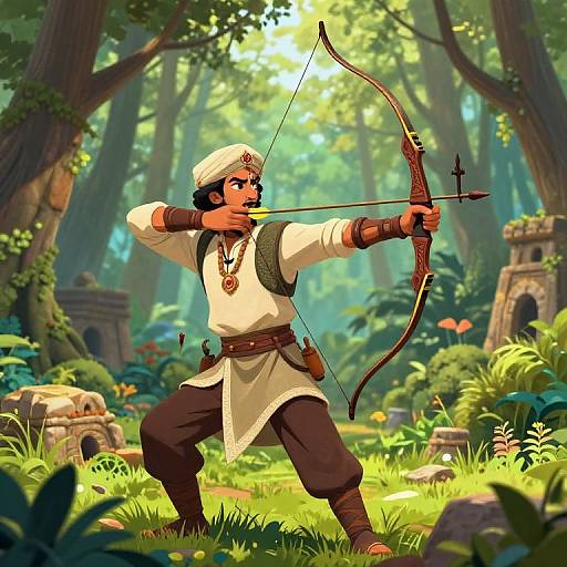 Sohrab Legendary Archer in Forest