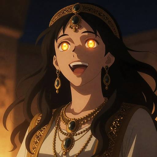 Luminous Medieval Middle East Portrait