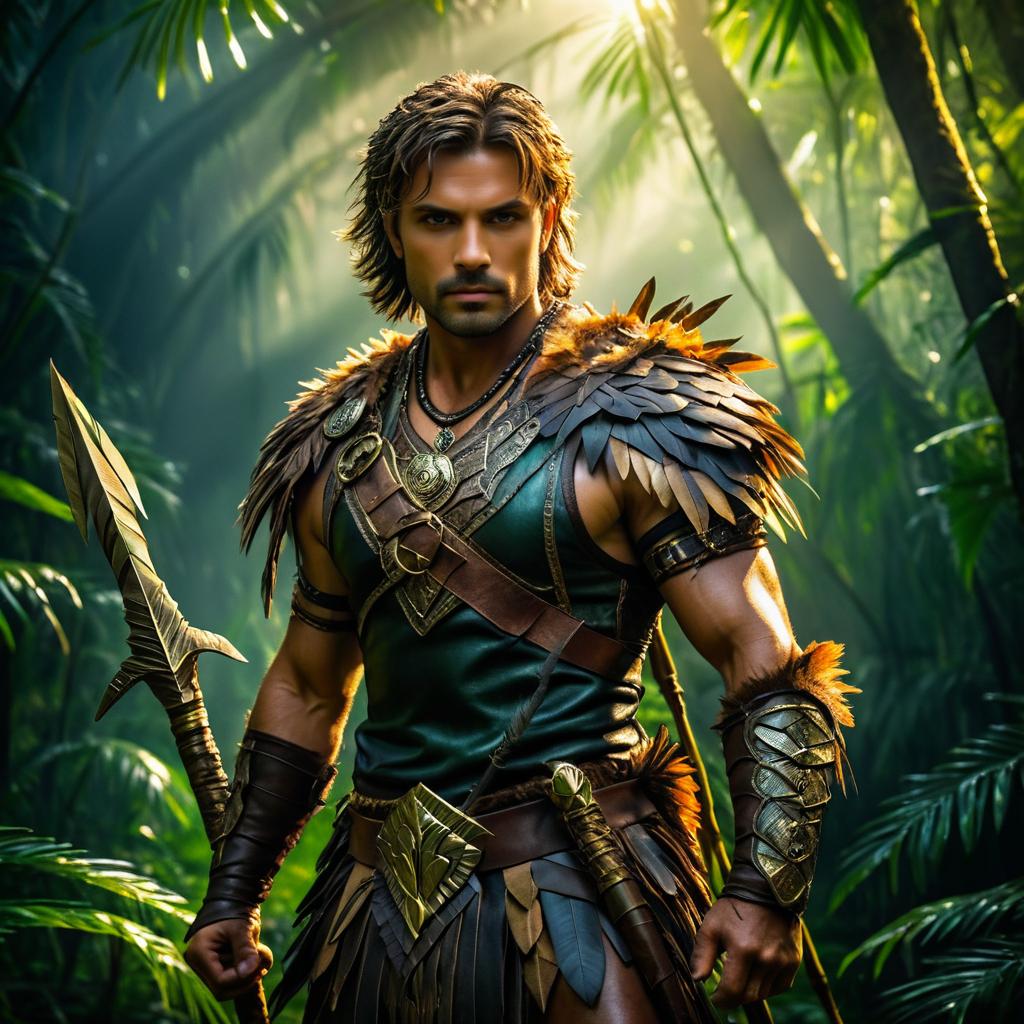 Thorne the Beastmaster in a Jungle