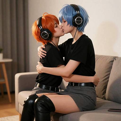 Adachi Rei in Tender Yuri Moment