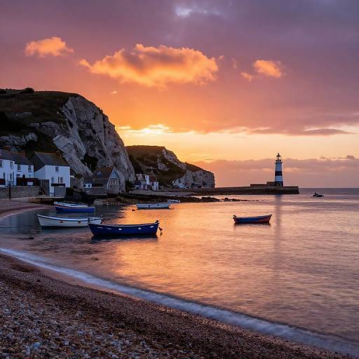 Sunset at Sussex Coastal Village