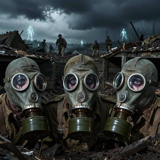 Haunted WW1 Soldiers and Bunkers