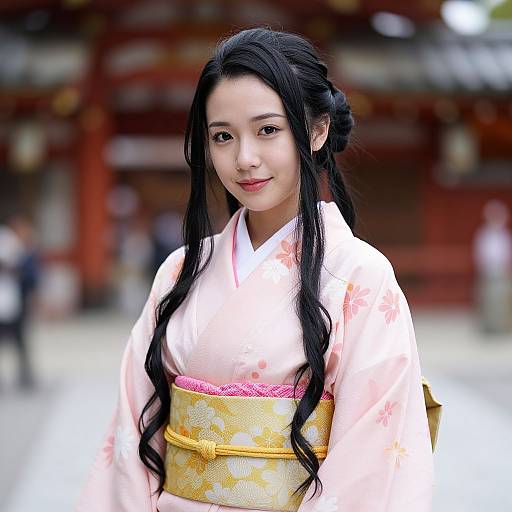 Realistic Adult Nezuko Kimono Costume