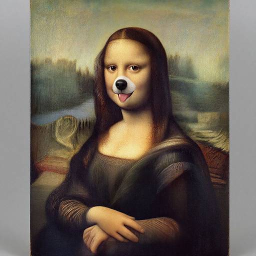 Parody of Leonardo da Vinci's 