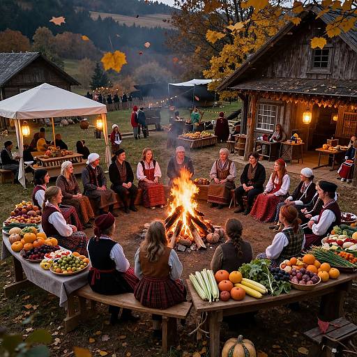 Rustic Harvest Festival Celebration