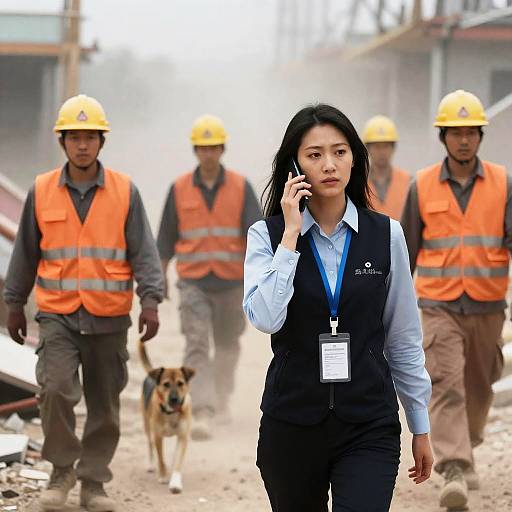 Serious Response at a Disaster Scene