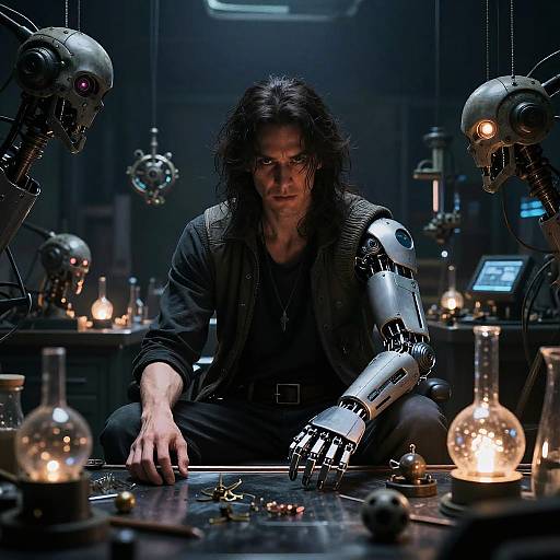 Gendo as Cybernetic Mentor