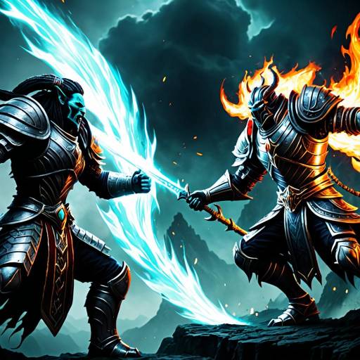 Epic Battle: Void King vs Fire Avatar
