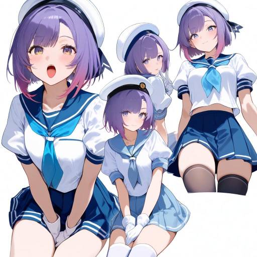 Magical Schoolgirls in Sailor Fashions