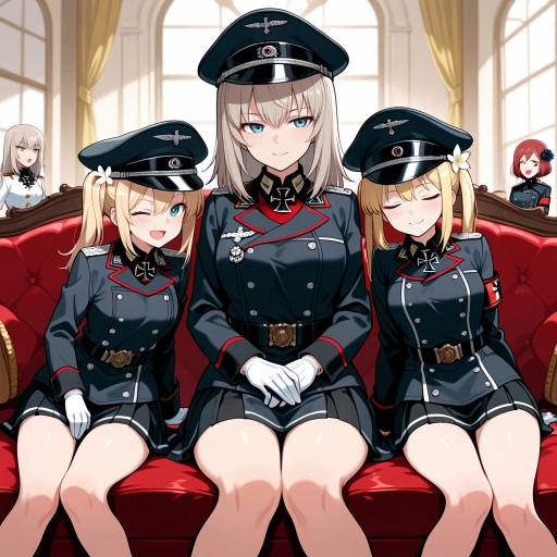 Cheerful Girls with Unique Styles
