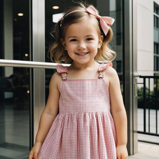 Charming Toddler Portrait in Casual Fashion