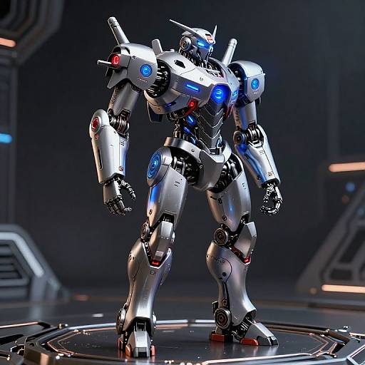 SCP-Res Robotic Guardian Sci-Fi