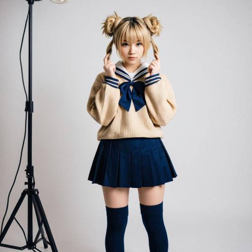 Stylish Himiko Toga Schoolgirl Cosplay