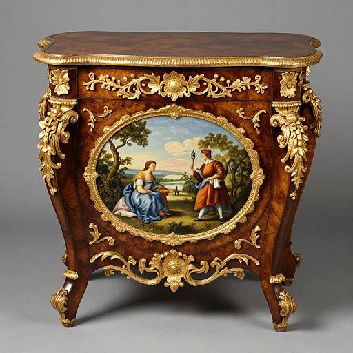 Elegant 19th-Century Royal Vienna Table