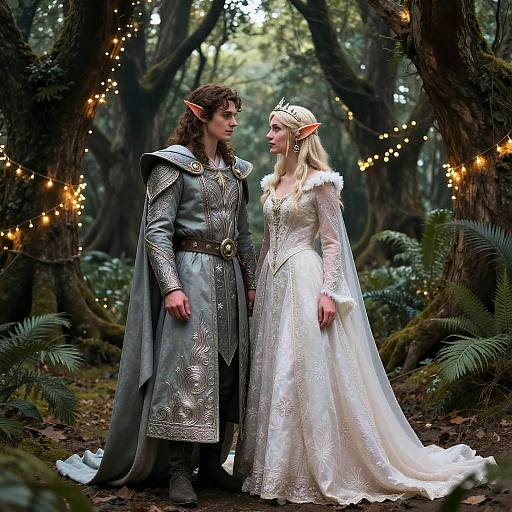 Mystical Elf Woodland Wedding