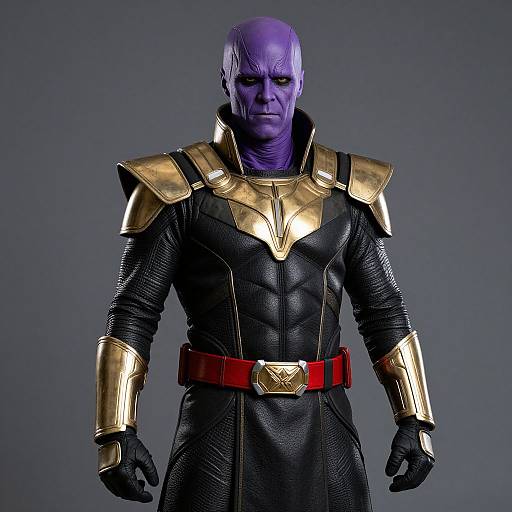 Sinestro Inspired Black and Gold Costume