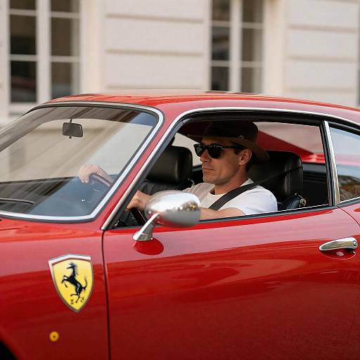 Ferrari 250 Testa Rossa Driving Scene