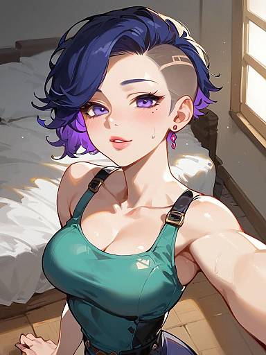 Futuristic Sci-Fi Cosplay Portrait Photography