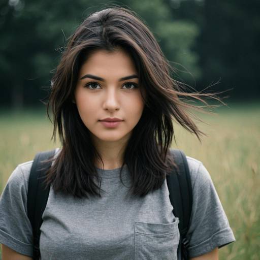 Realistic Portrait of Alina Becker Mikasa
