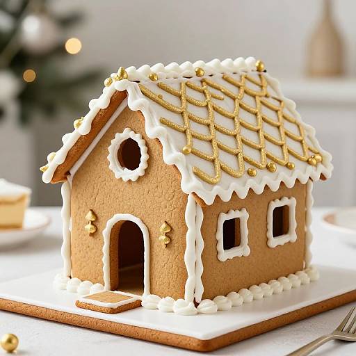 Elegant Gluten-Free Gingerbread House