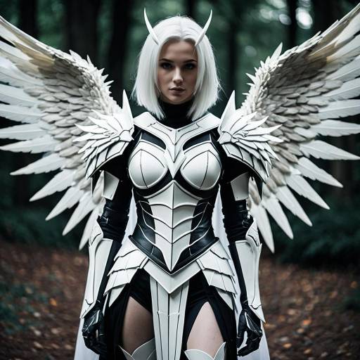 Dramatic Maotelus Cosplay with Wings