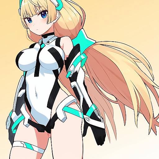 Illustration of Angela balzac, rakuen tsuihou in the style of Ume (noraneko)