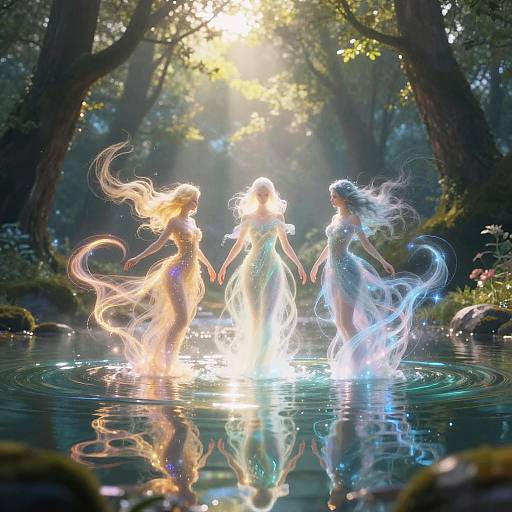 Soulbound Spirits Rising at Dawn