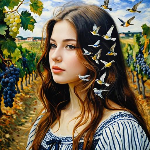 Surreal Portrait of a Young Lady Surreal Portrait of a Young Lady