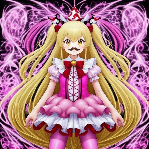 Illustration of Anthony (madoka magica), mahou shoujo madoka magica in the style of Tsukemon