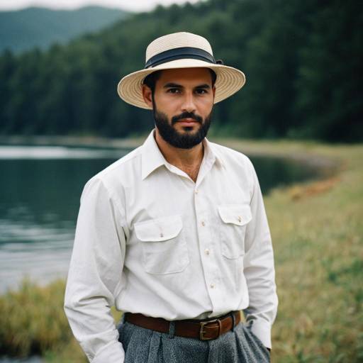 Stylish Fisherman Costume for Male Model