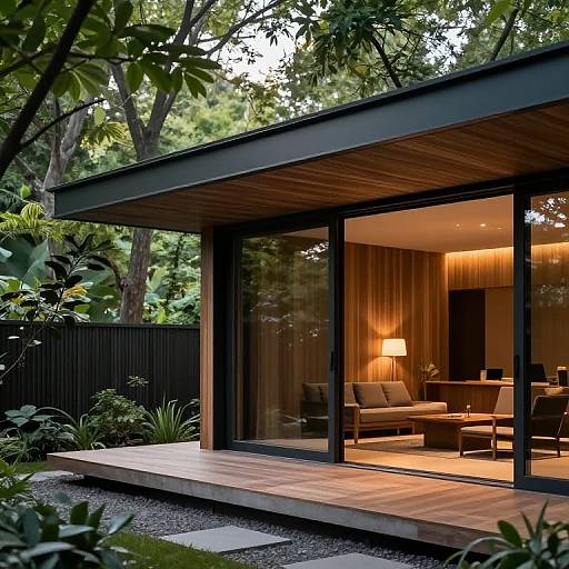 Modern Sanctuary in Serene Nature