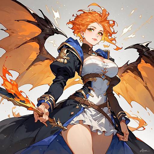 Statue of Liberty as Battle Angel Icon