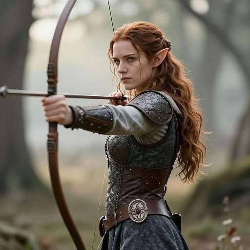 Elf Archer Character Design