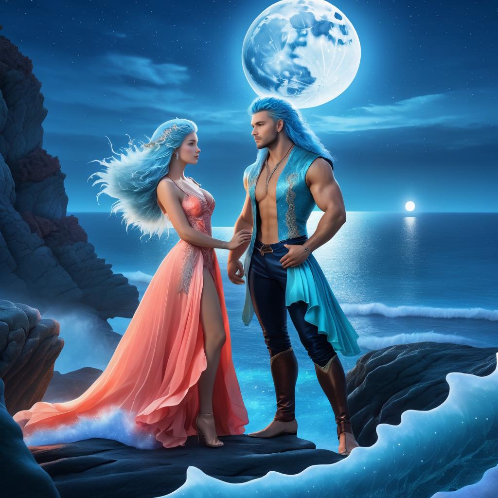 Enchanting Merfolk and Coral Romance