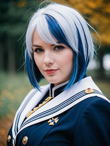 Lifestyle costume photo of Admiral graf spee (azur lane). Cosplay clothes