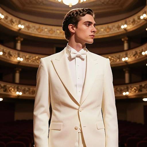 Braided Bun in Opera House Spotlight