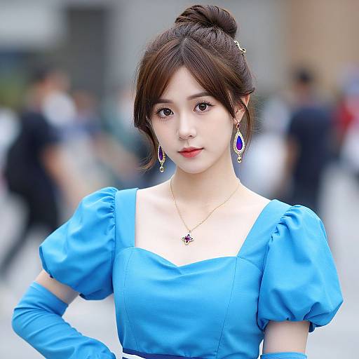 Realistic Coraline Cosplay Portrait