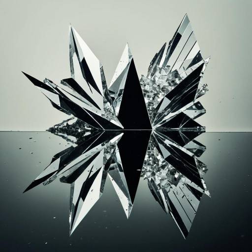 Shattered Mirror with Crystal Spine Segment