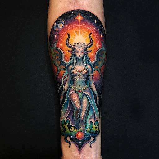 Surrealist Fantasy AI Tattoo Generator