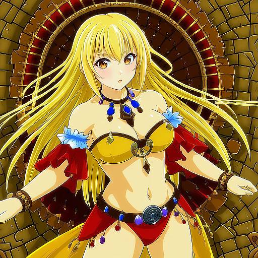 Illustration of Gypsy (ragnarok online), ragnarok online in the style of Bell (oppore coppore)