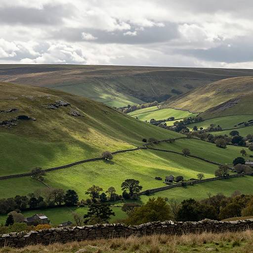 Simonside Hills Overlooking Coquetdale Valley