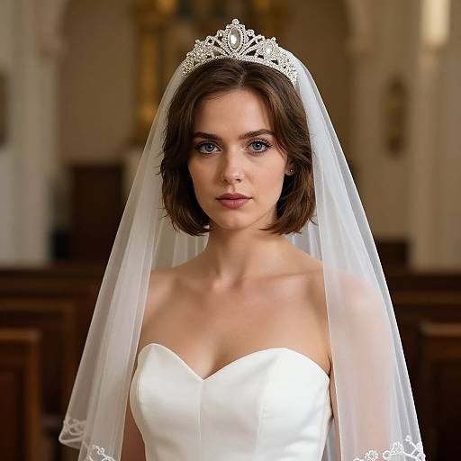 Realistic Bride Costume Portrait