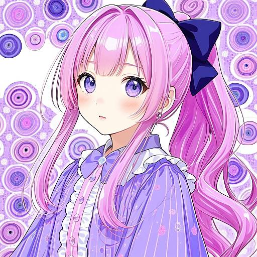 Illustration of Momoyama mirai, pretty series in the style of Yuzuki gao