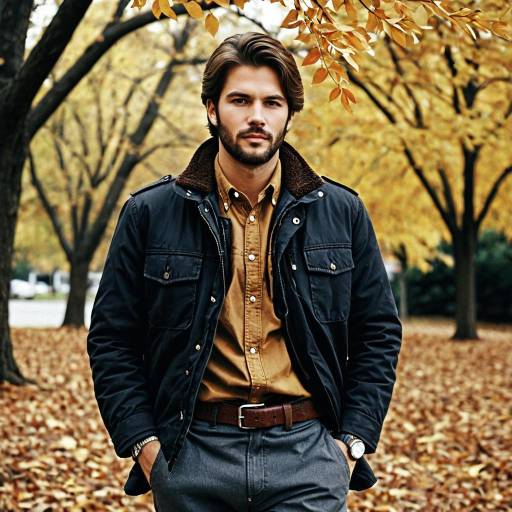 Stylish Fall Work Outfit for Men