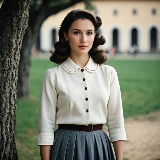 1940s Italian Woman Fashion Inspiration