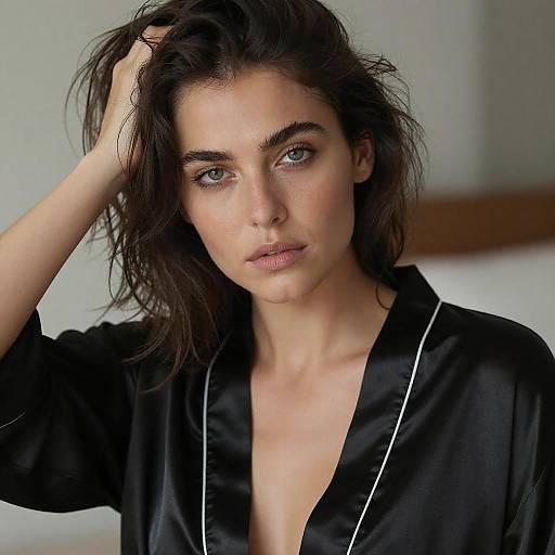 Striking Portrait of a Beautiful Woman