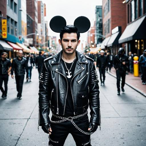 Edgy King Mickey Cosplay Costume Design