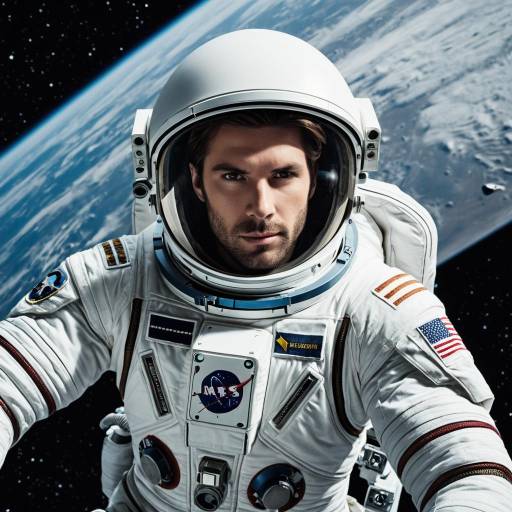Doyle Cosplay in Interstellar Astronaut Attire