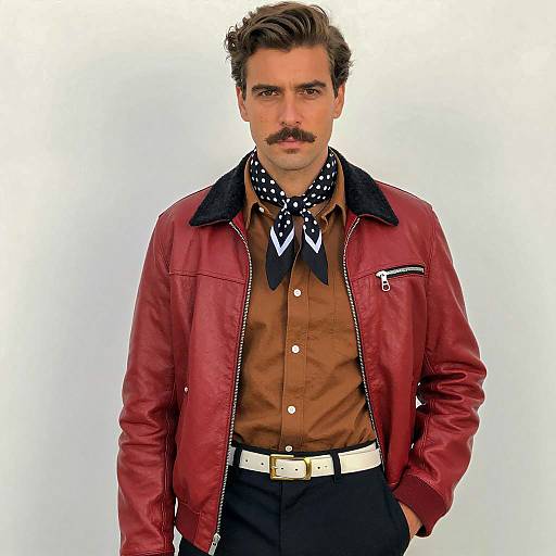 Stylish Retro Disco Outfit for Men