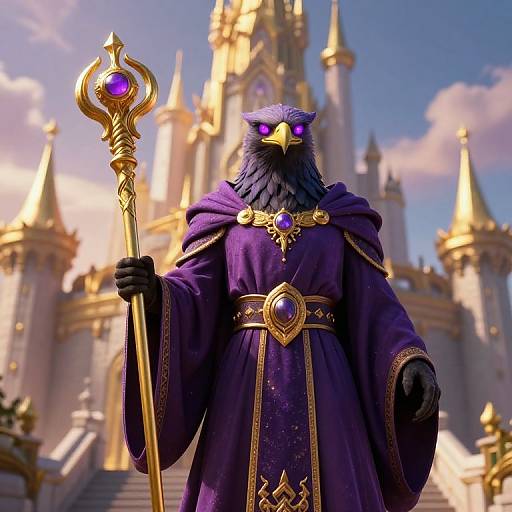 Eagle-Headed Aarakocra Archwizard God